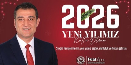 2026 Yılının; Barışın, Huzurun ve Bereketin Arttığı Bir Yıl Olmasını Diliyorum